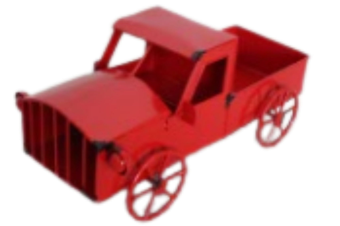 Metal Pickup Truck Red 33x13x16cm