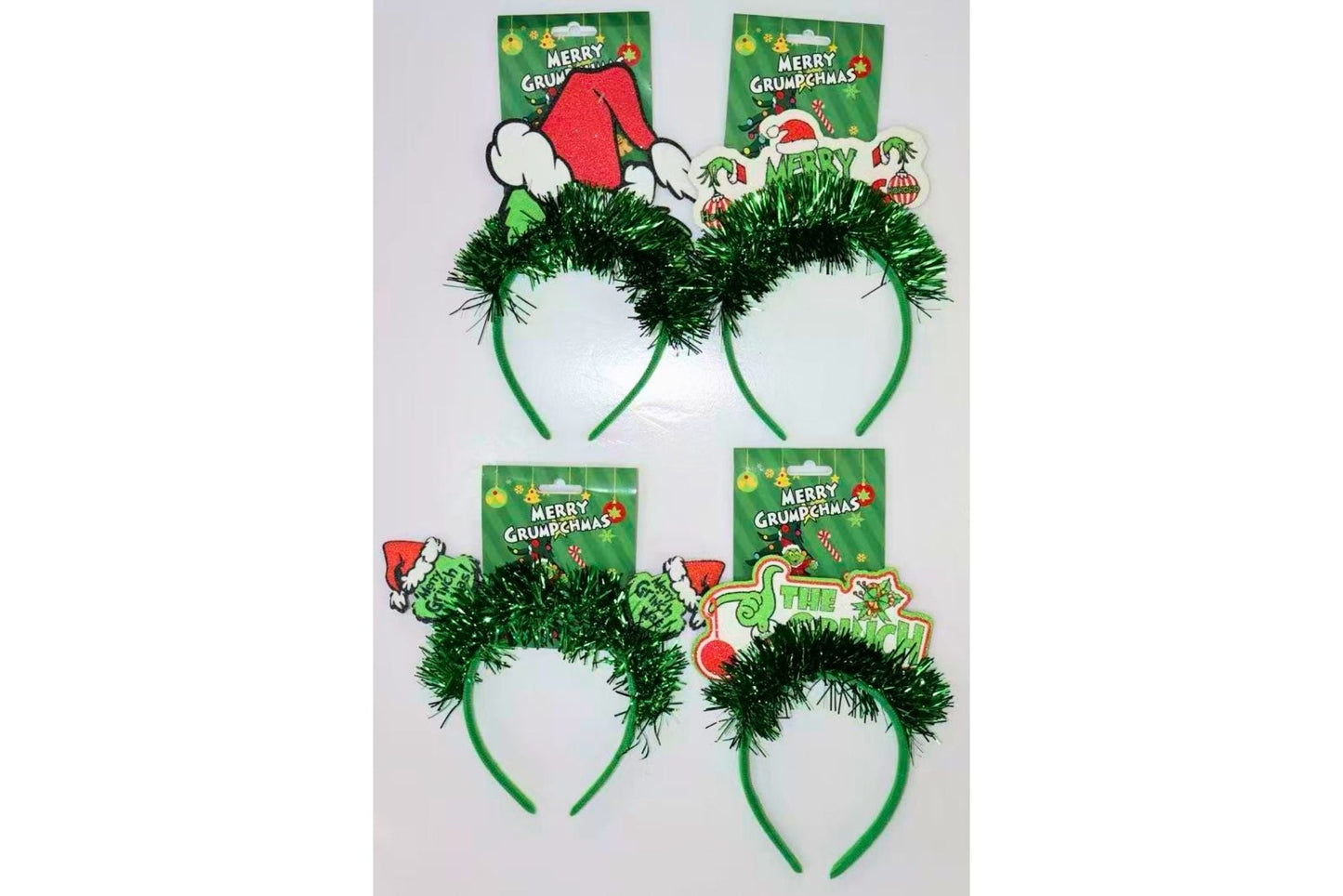 Grumpy Green Headband 4 Asstd