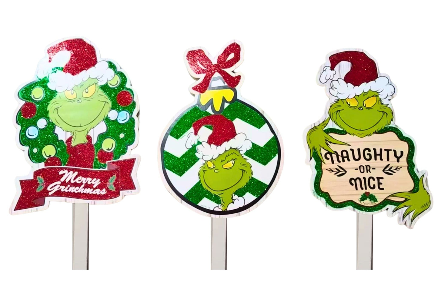 Grumpy Green Foam Board Stick 75cm