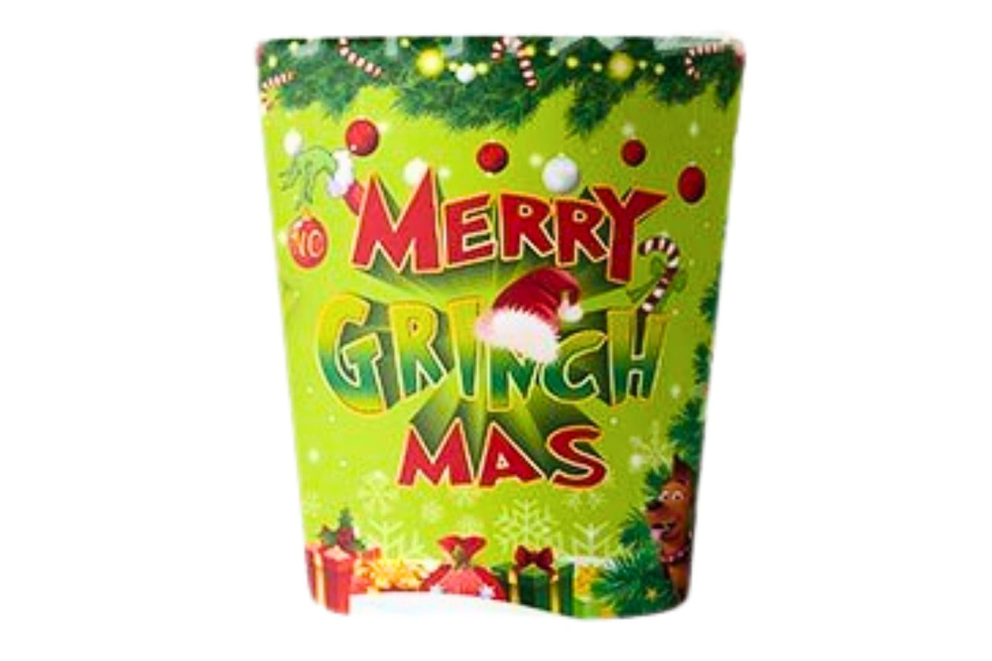 Grumpy Green Paper Cup 8.5x5.3cm Pk10
