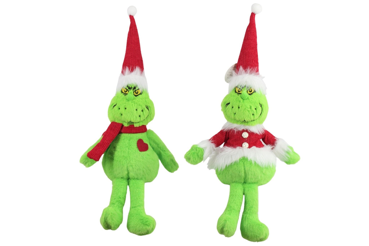 Grumpy Green Sitting w/Soft Legs Plush 56x23x18cm