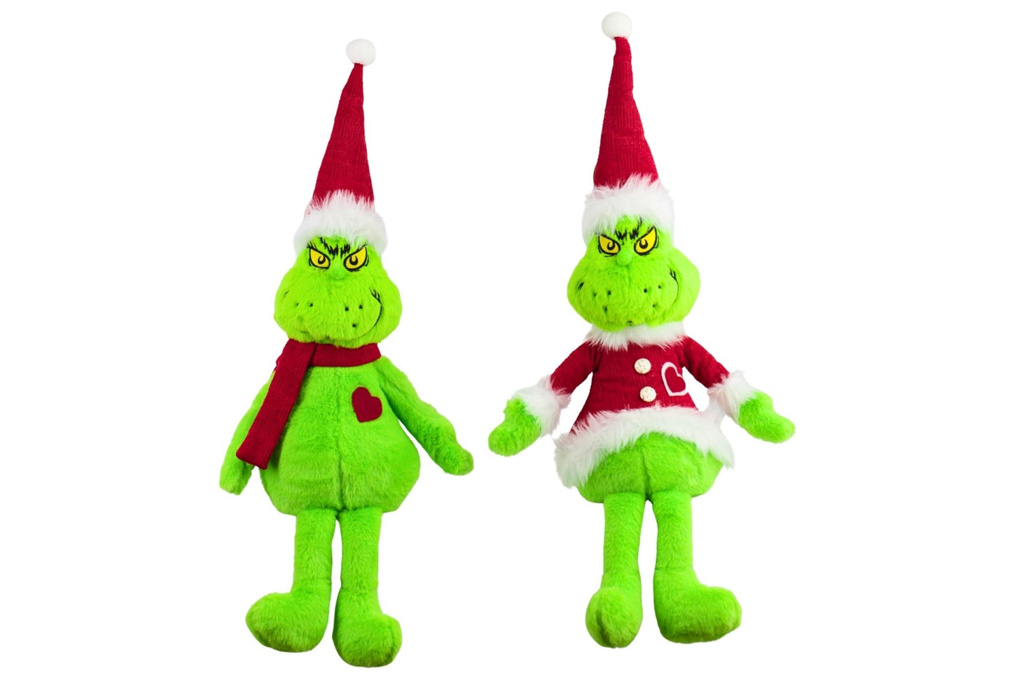 Grumpy Green Sitting w/Soft Legs Plush 72x30x15cm