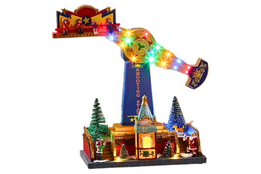 Animated Pendulum Ride w/Light & Music 24x16.5x40.5cm B/O or USB