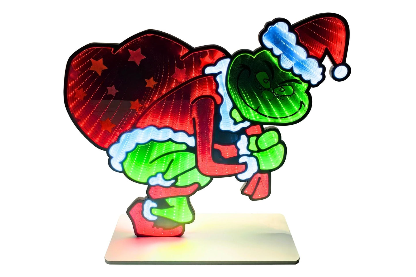 Grumpy Green Stealing 53.5x50cm