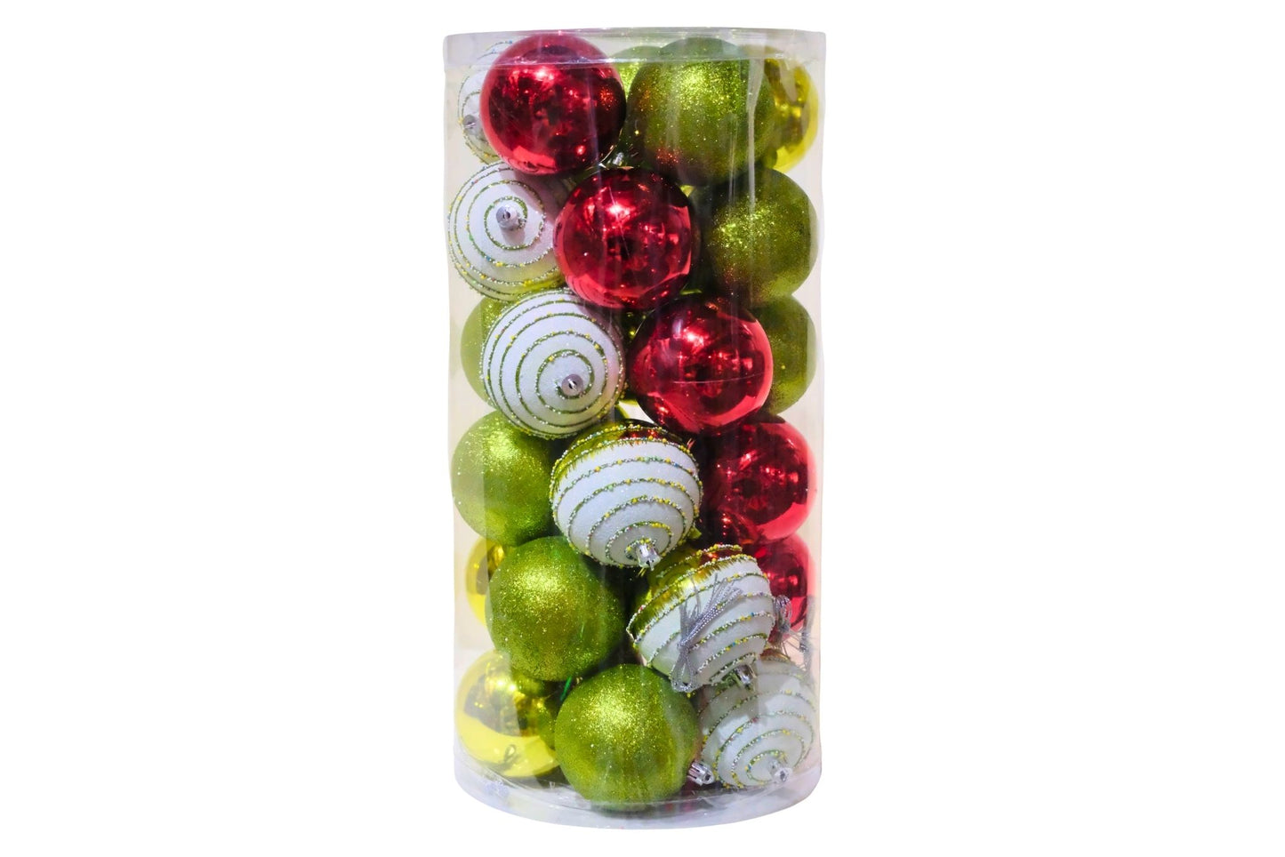 Xmas Baubles 6cm Pk30
