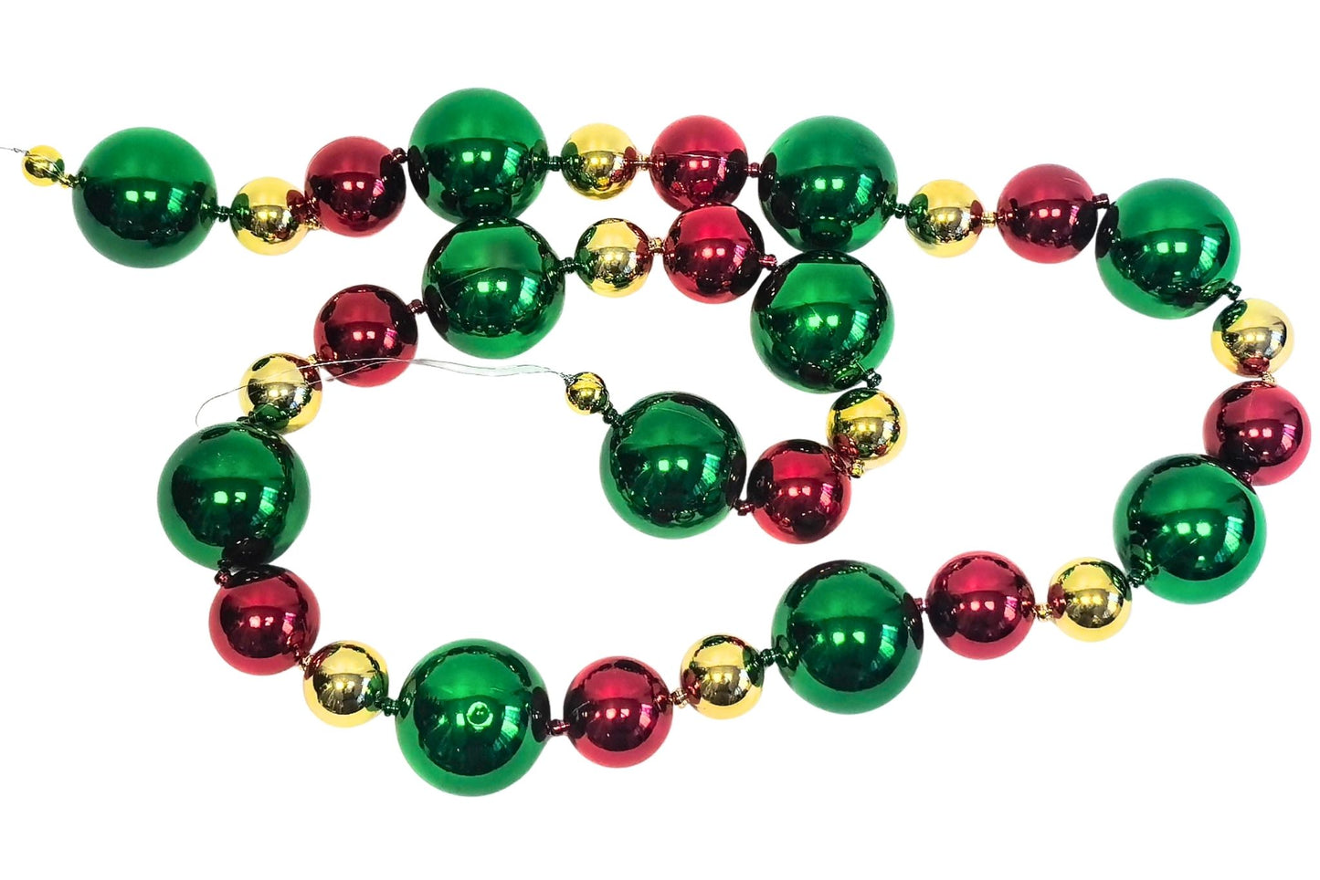 Xmas Baubles Garland 1.8m 2.5-6cm Baubles