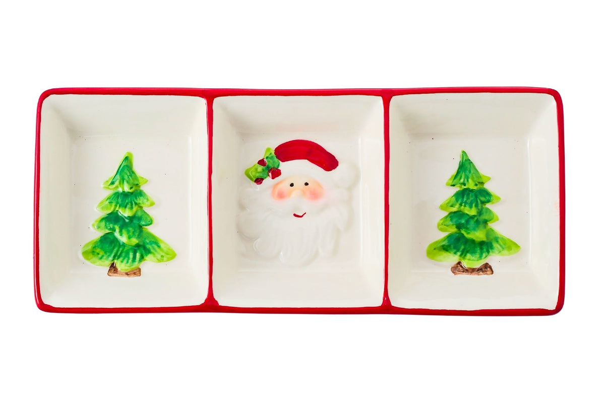 Christmas Ceramic Plate 32x12x3cm