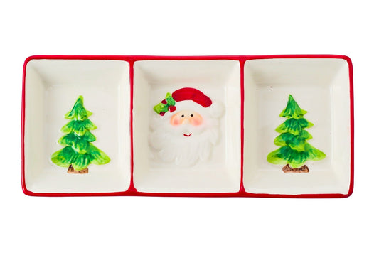 Christmas Ceramic Plate 32x12x3cm