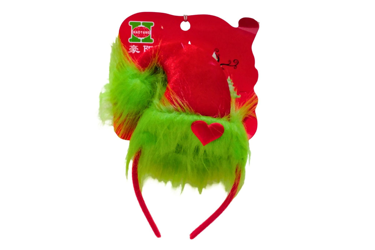 Grumpy Green Hair Clip 12x22cm