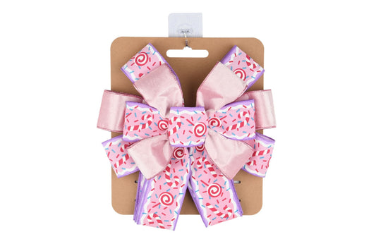 Ribbon Bow Pink 30x100cm