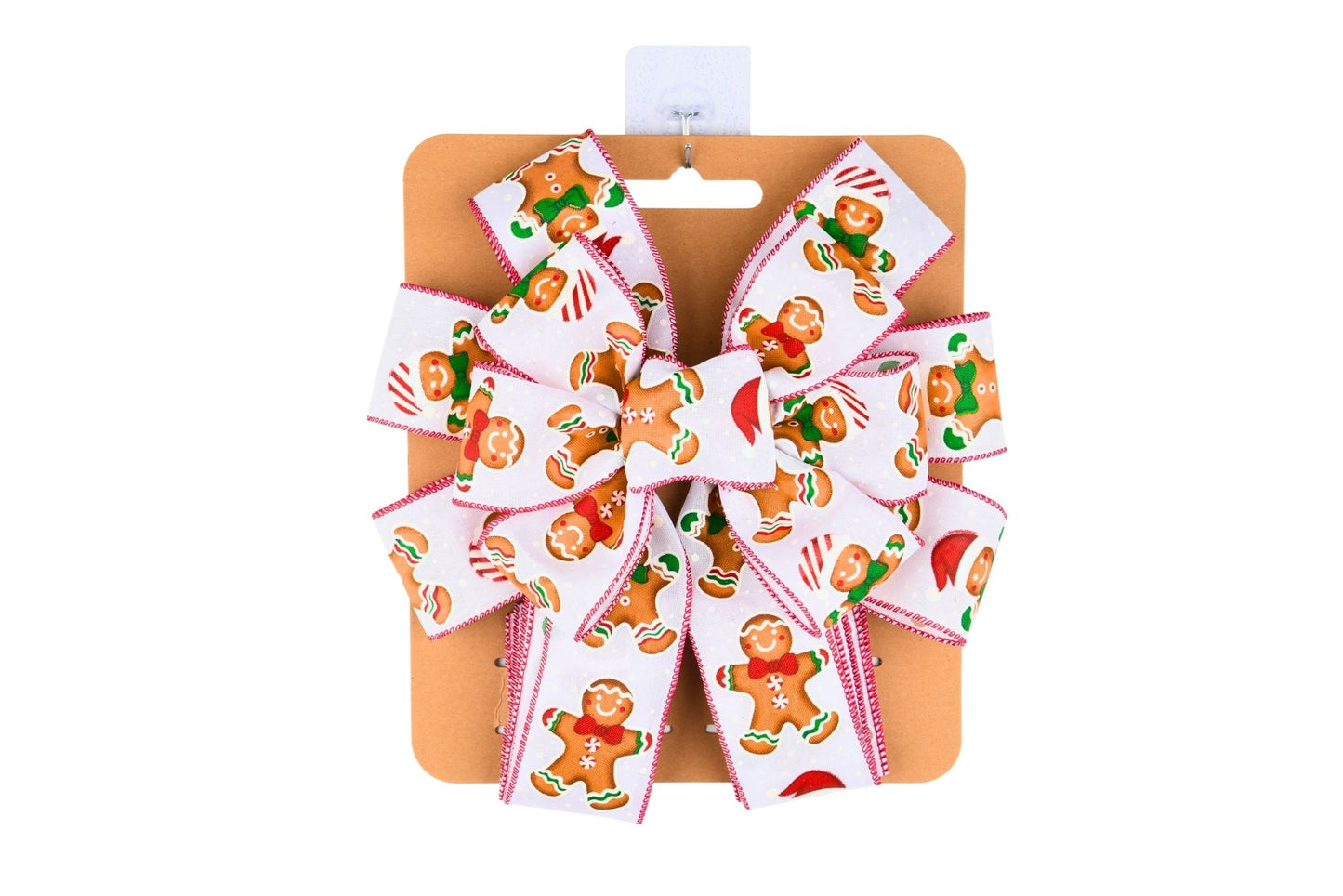 Ribbon Bow Gingerbread Man 30x100cm