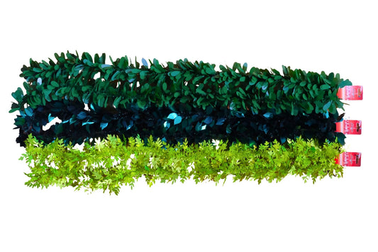 Tinsel Tree Leaves 10cm x 2m 3 Asstd