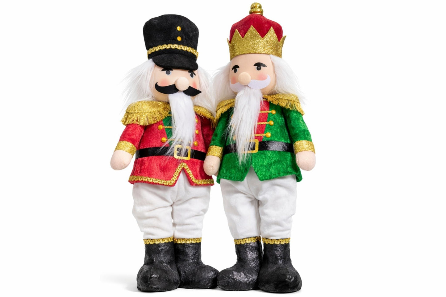 Plush Standing Nutcracker Soldiers 50cm
