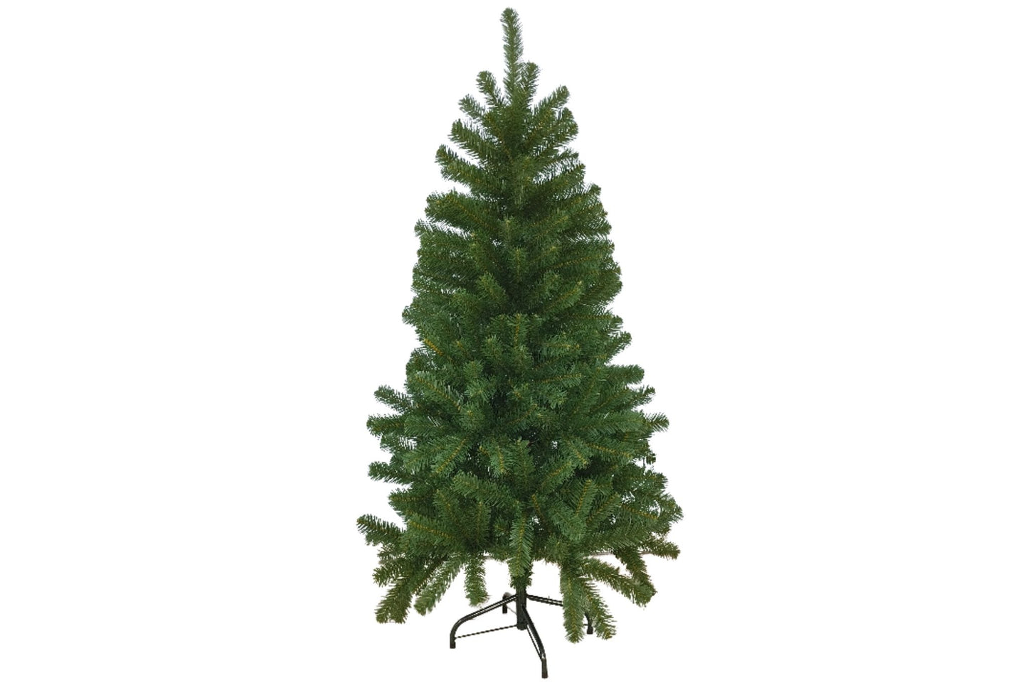 PVC Xmas Tree Green Metal Base 483T 150cm