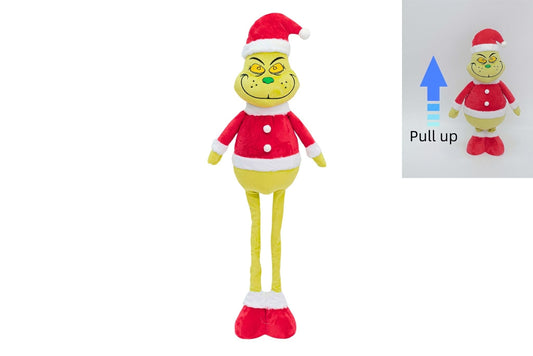 Small Telescopic Grumpy Green Standing 23x12x(53-84)cm