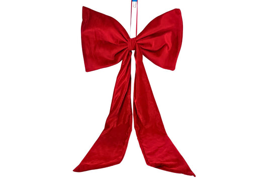 Xmas Hanging Decoration Bow 64x38cm