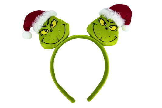 Grumpy Green Headband 23x21cm