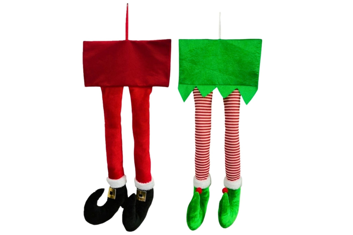 Christmas Legs Hanging Ornament 2 Asstd 28x62cm