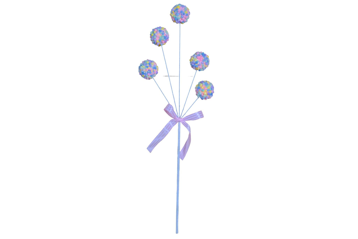 Xmas Deocration Pick Candy Pop 5 Head 19x51cm