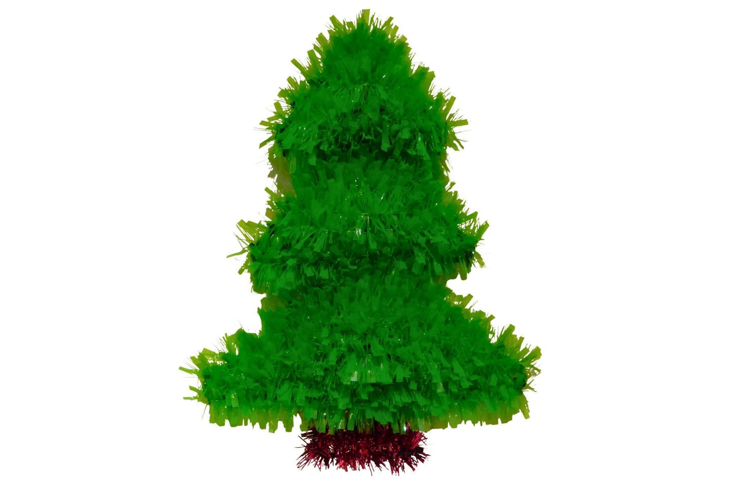 Tinsel Tree Hanging Decoration 35x28cm