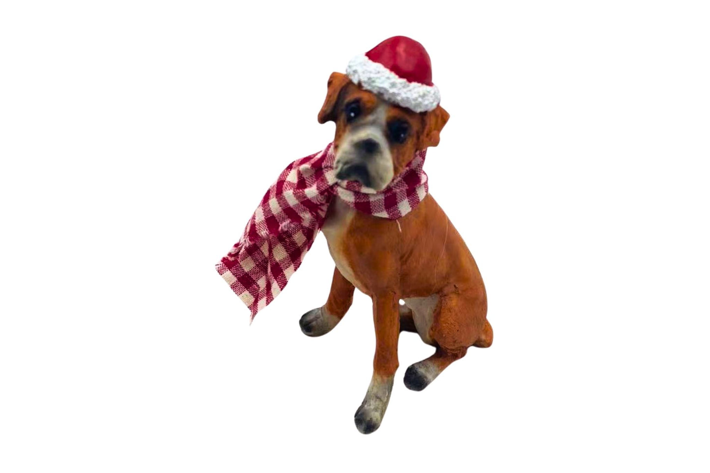 Xmas Dog 7x6x12.5cm