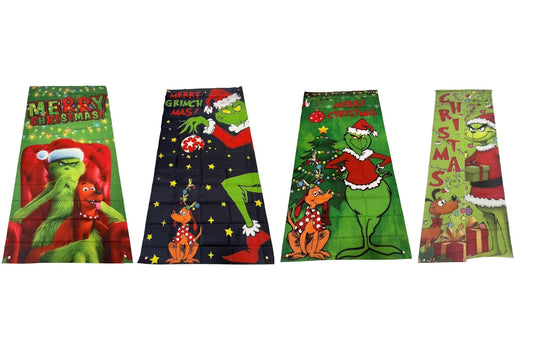 Grumpy Green Hang Banner 4 Asstd 30cmx180cm