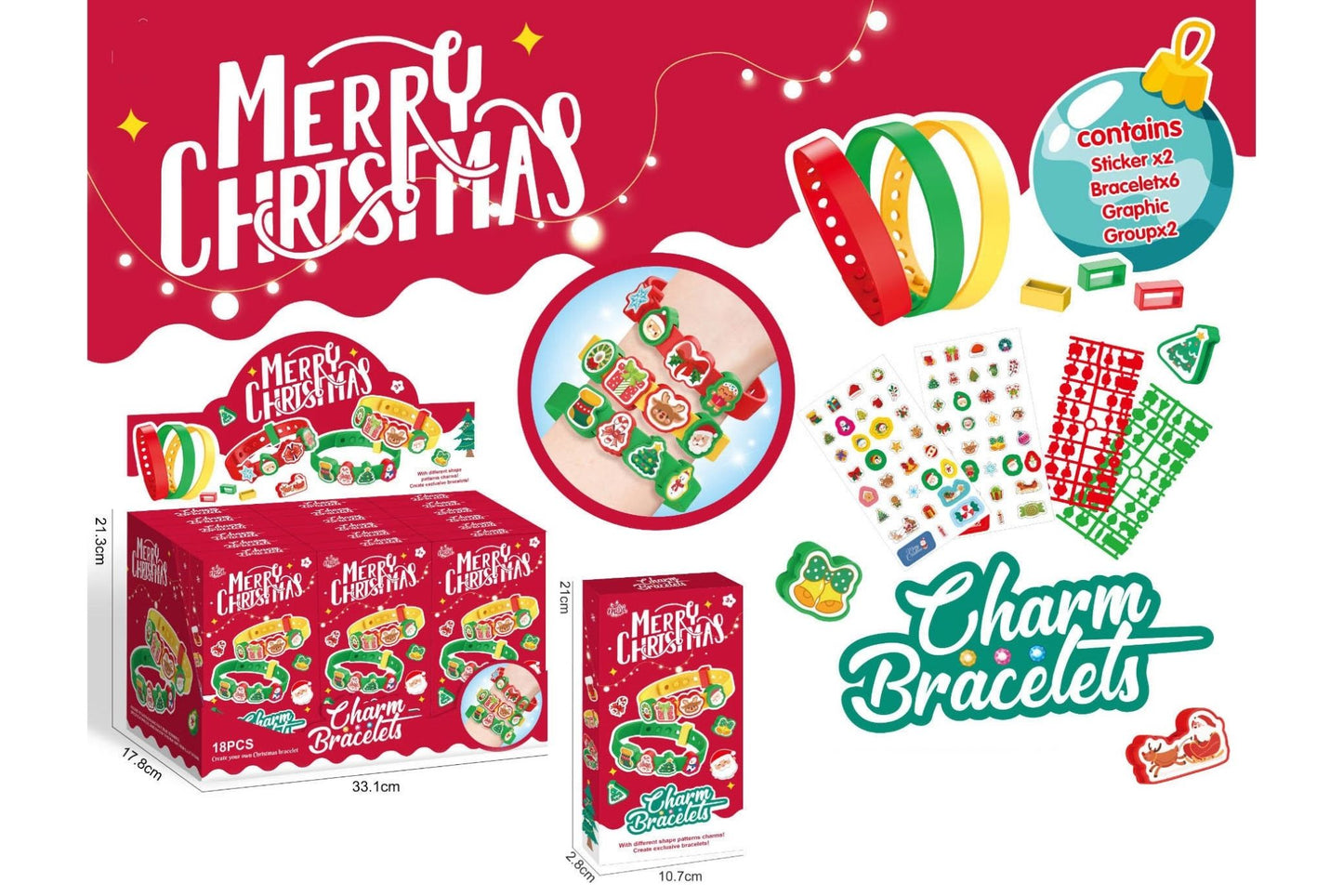 Xmas DIY Charm Bracelet PDU