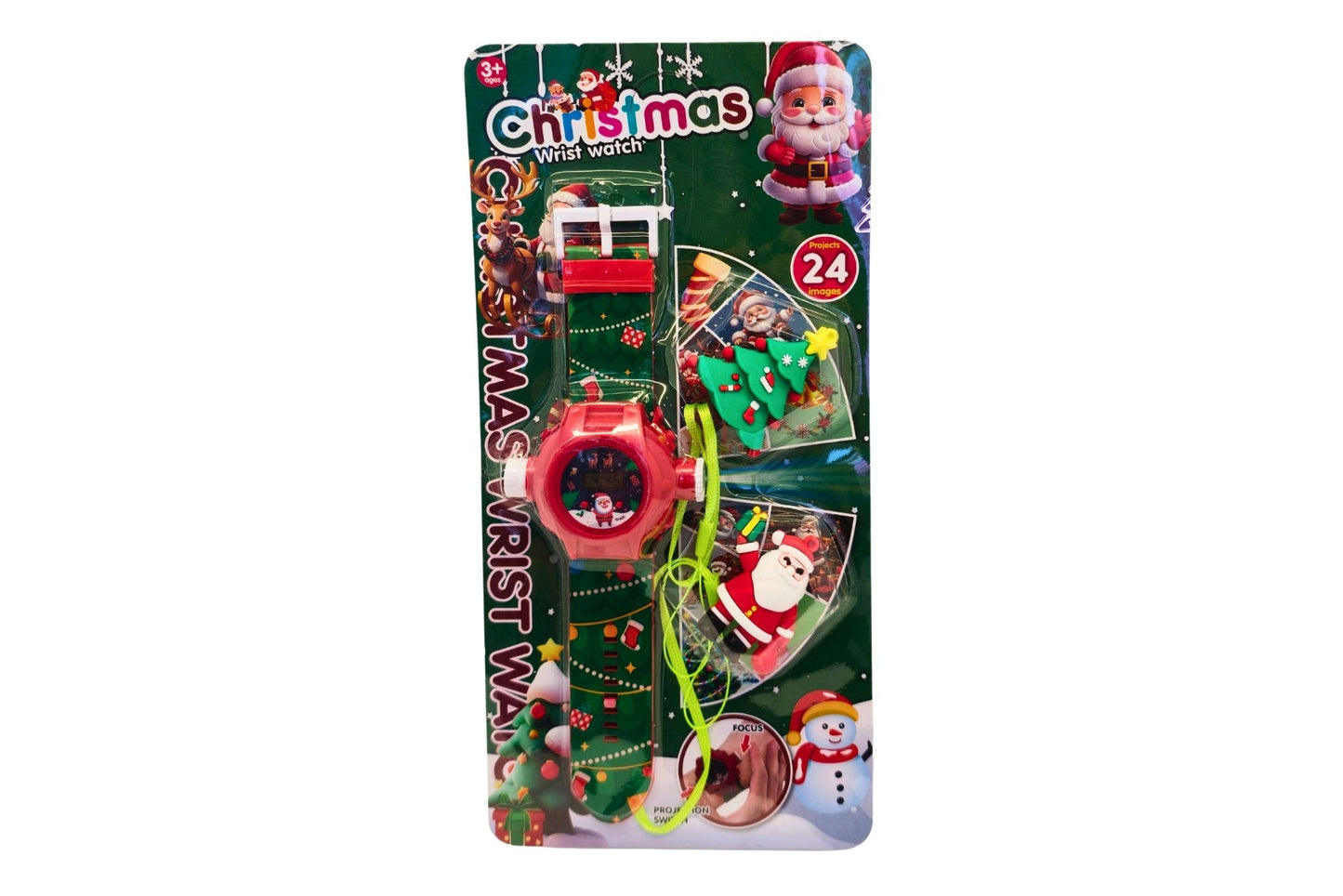 Xmas Wrist Projector Watch