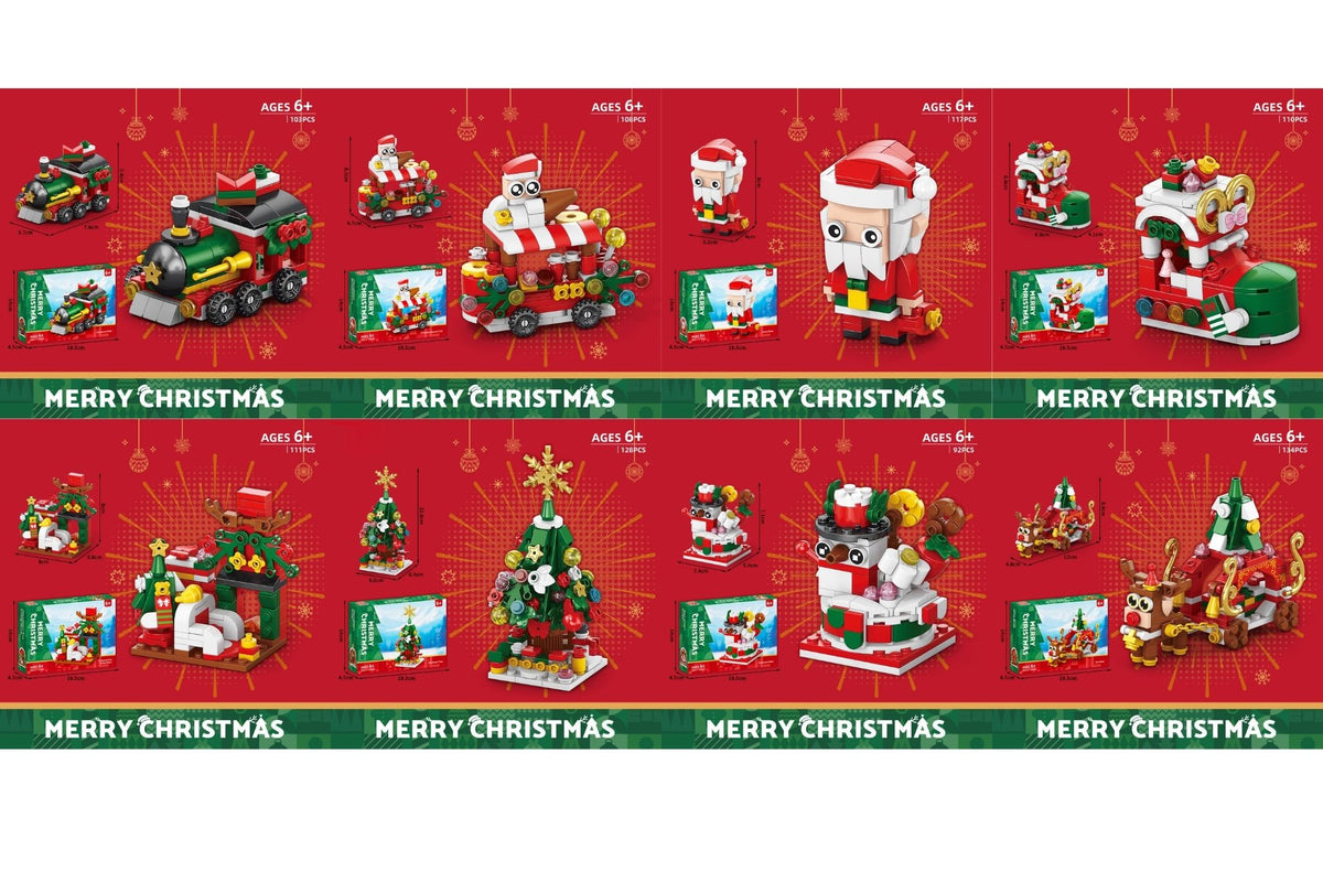 8-in-1 Xmas Building Block 903pcs PDU