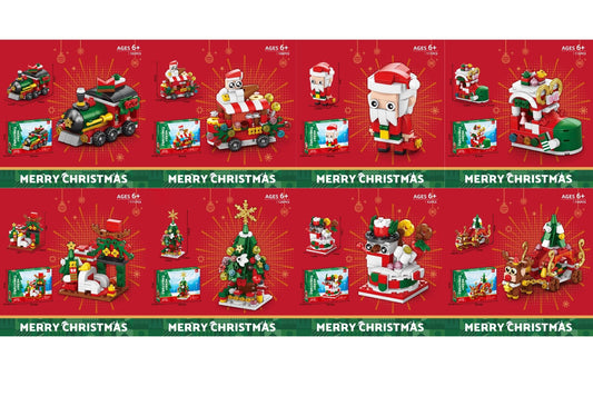 8-in-1 Xmas Building Block 903pcs PDU
